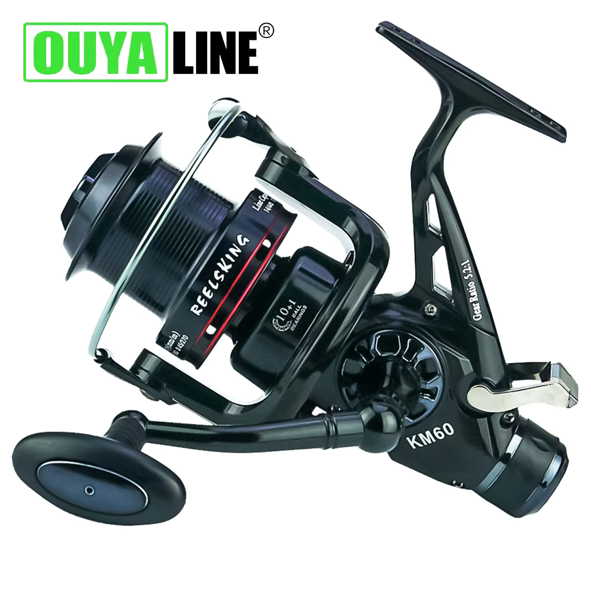 Reel Drag Knob - 10 + 1BB 5.2:1 더블 드랙
