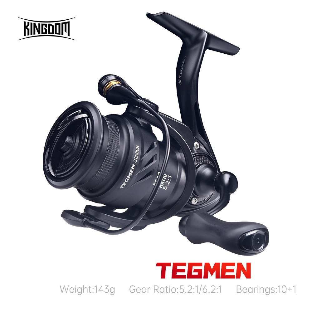 Trolling Reel - Kingdom Tegmen 5.2:1 6.2:1 143g 회전