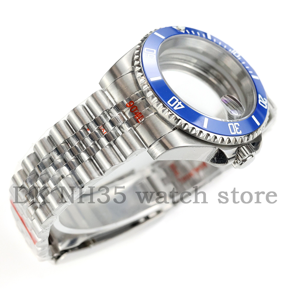 40mm NH35 시계 케이스 스테인리스 스틸 사파이어 - Reel Case 리뷰 및 가격