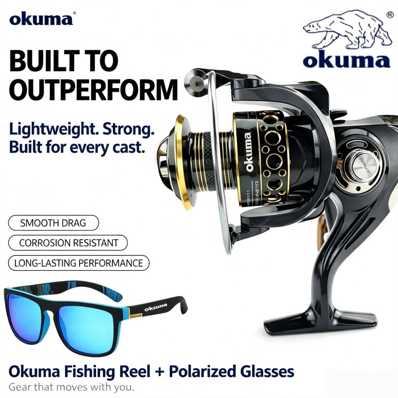 OKUMA-스피닝 릴, 메탈울트라 라이트 낚시 릴, 낚 - Ice Fishing Reel 리뷰 및 가격