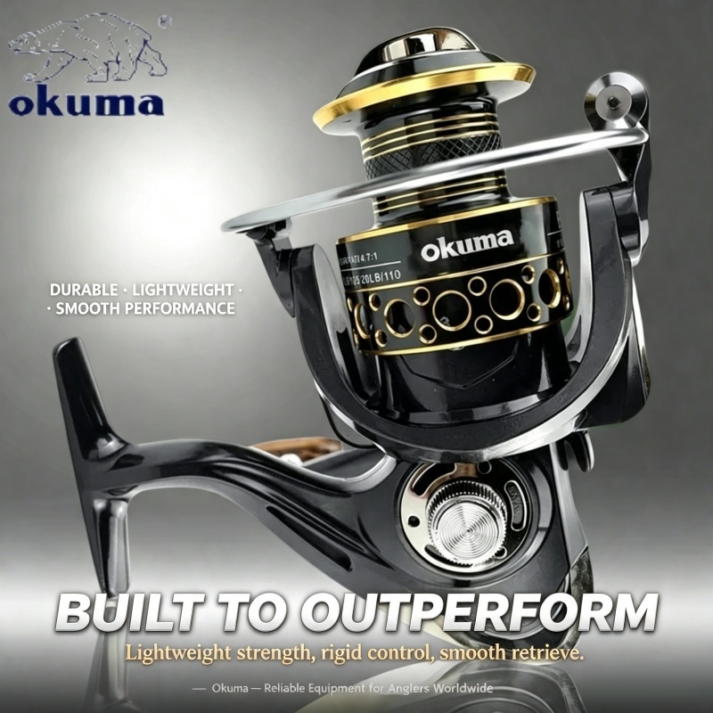 OKUMA-스피닝 릴, 메탈울트라 라이트 낚시 릴, 낚 - Ice Fishing Reel 리뷰 및 가격